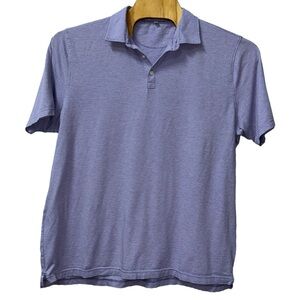 Peter Millar Crown‎ Soft Men’s Short Sleeve Purple Polo Shirt   Sz XXL
